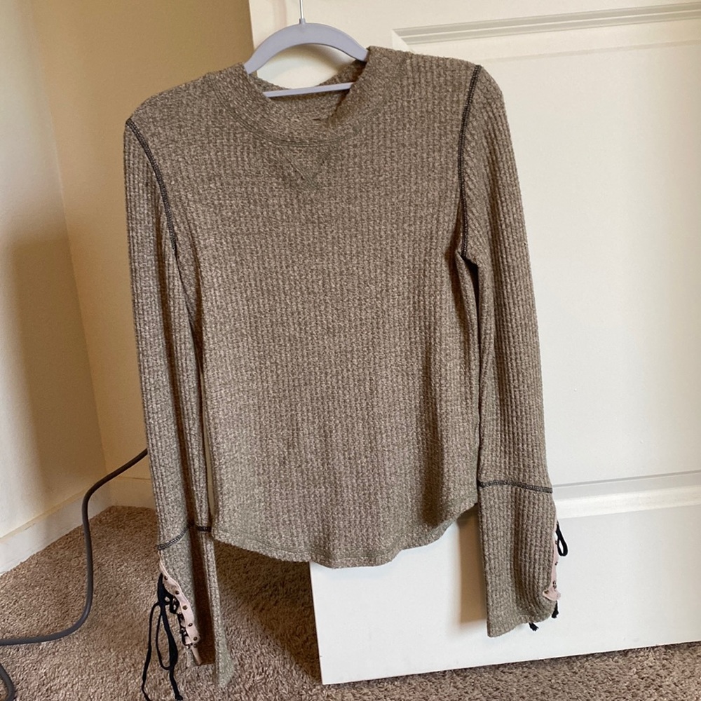 Olive free people top
